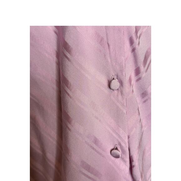 Joie Pink Cadmar Satin Button Long Sleeves Blouse size XXS - Picture 10 of 12
